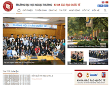 Tablet Screenshot of kdtqt.ftu.edu.vn